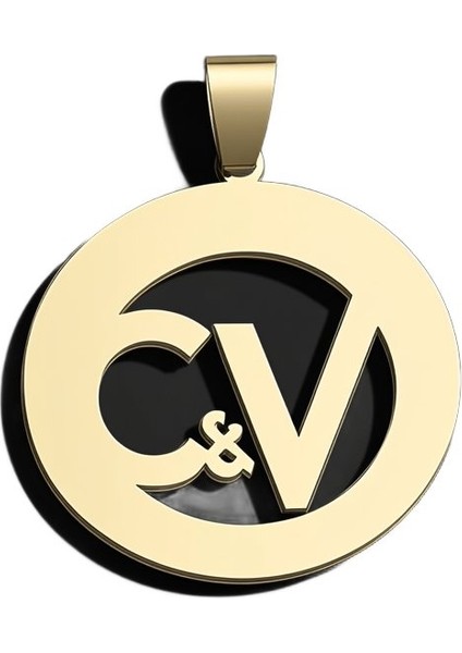 8 Ayar Altın Kolye Ucu C&v GM10803 0.5 gr