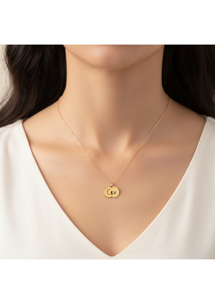 8 Ayar Altın Kolye Ucu C&w GM10815 0.5 gr