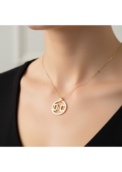 8 Ayar Altın Kolye Ucu C&o GM10716 0.5 gr