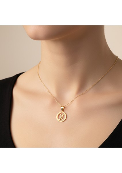 8 Ayar Altın Kolye Ucu C&o GM10717 0.5 gr