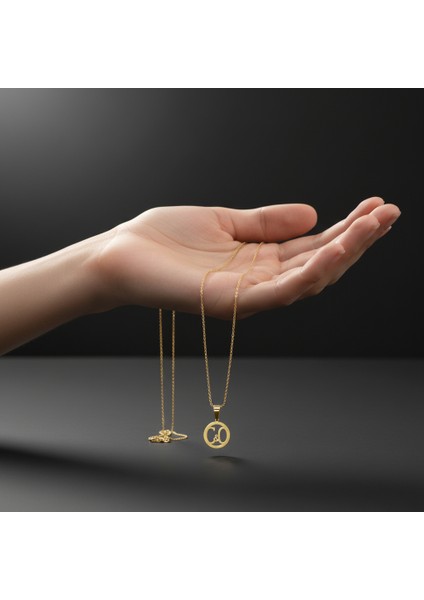 8 Ayar Altın Kolye Ucu C&o GM10717 0.5 gr fiyatları