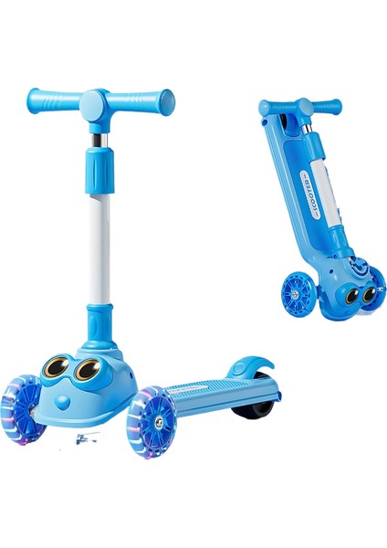 Çocuk Scooter 1 A 3 Yaşında 3'ü 1 Arada Erkek ve Kız Bebek Scooter Oturabilir ve Sürülebilir (Yurt Dışından)
