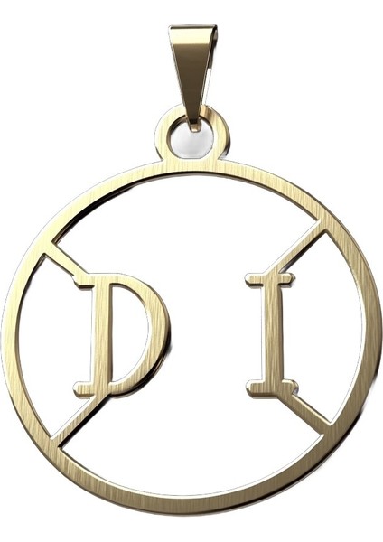 8 Ayar Altın Kolye Ucu D&ı GM10915 0.5 gr