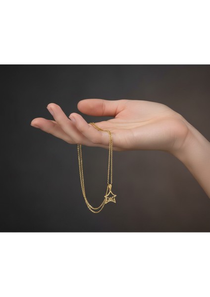 8 Ayar Altın Kolye Ucu D&g GM10868 0.5 gr fiyatları