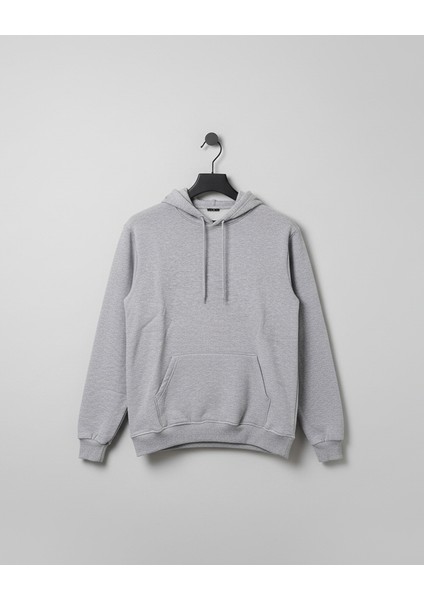 Sweatshirt Kapüşonlu Pamuklu Battal Unisex