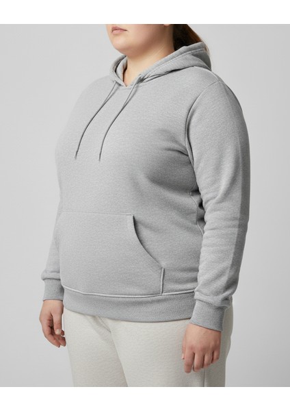 Sweatshirt Kapüşonlu Pamuklu Battal Unisex fırsatları
