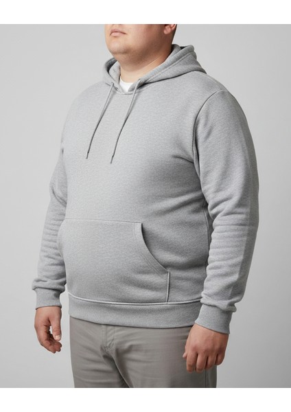 Sweatshirt Kapüşonlu Pamuklu Battal Unisex indirimleri