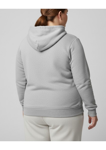 Sweatshirt Kapüşonlu Pamuklu Battal Unisex