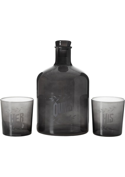 RETRO İÇECEK SETİ - SİYAH fırsatları