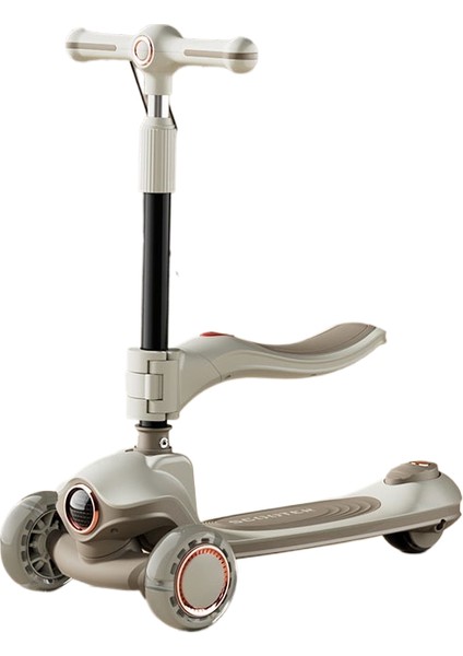 Scooter Çocuklar: 3 Ila 6 Yaş, Erkek, Kız, Oturabilir ve Binebilir, Bebek Pedalı, Scooter Üçü Bir Arada (Yurt Dışından)