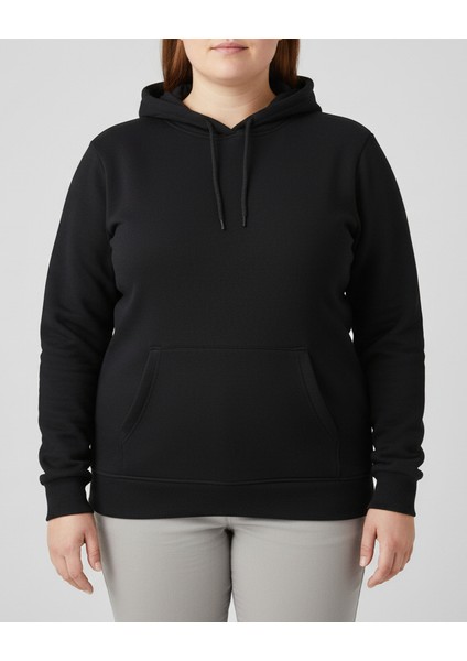 Sweatshirt Kapüşonlu Pamuklu Battal Unisex indirimleri