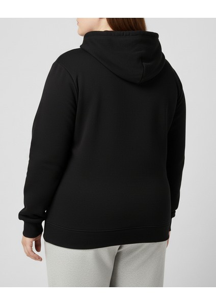 Sweatshirt Kapüşonlu Pamuklu Battal Unisex