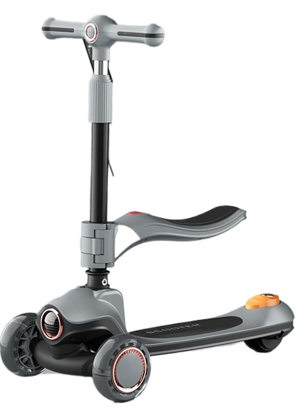 Scooter Çocuklar: 3 Ila 6 Yaş, Erkek, Kız, Oturabilir ve Binebilir, Bebek Pedalı, Scooter Üçü Bir Arada (Yurt Dışından)