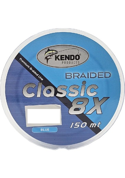 Classic 8x 150MT Örgü Ip Misina Blue fiyatları
