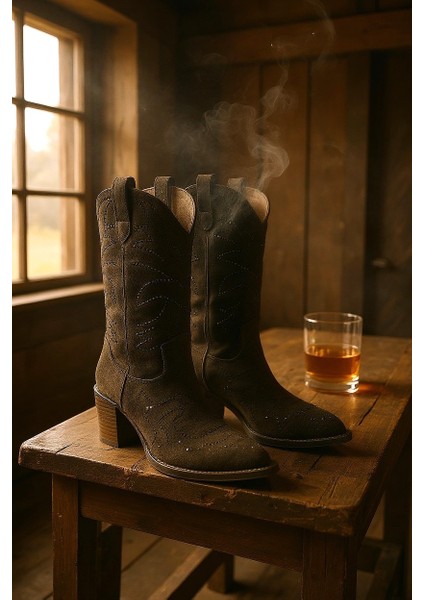 24K131-1 Kadın Topuklu Günlük Bot