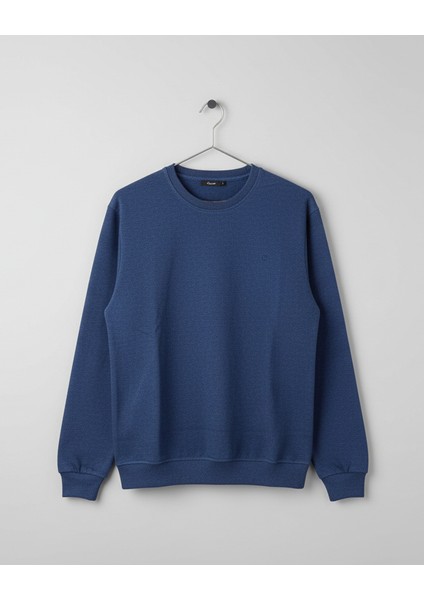 Erkek Sweatshirt Bisiklet Yaka Selanik Dokuma Tüylenmez Battal Büyük Beden fiyatları