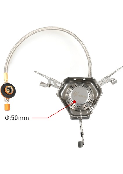 Kamp SOBASI，3500W, Dış Mekan Için Propan Kutu Adaptörlü Katlanabilir Brülör (Yurt Dışından) modelleri