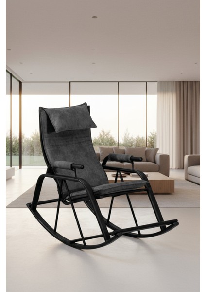 Sallanan Sandalye, Metal Ayaklı Tv Koltuğu, Sallanır Dinlenme Koltuğu, Minderli Sallanan Sandalye, Sallanan Berjer, Baba Koltuğu, Emzirme Koltuğu,