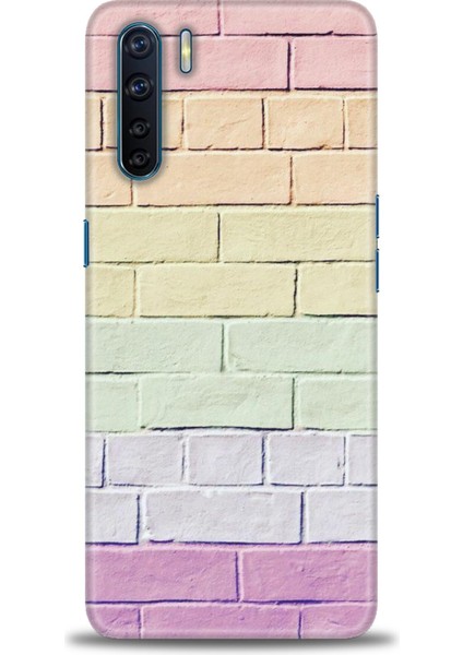 Oppo A91 Kılıf Hd Baskılı Kılıf + Seramik Tam Kaplayan Ekran Koruyucu 434