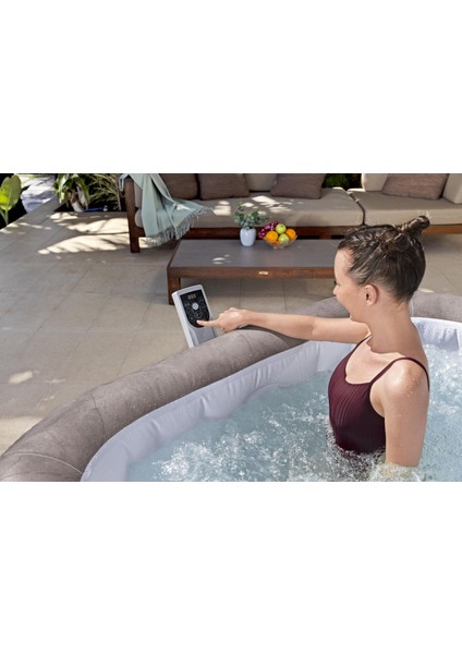 Lay-Z-Spa® 6001K Rome Smart Airjet™ Enerji Tasarruflu Şişme Spa Havuzu, Mobil Uygulama Kontrollü, 4-6 Kişilik fırsatları