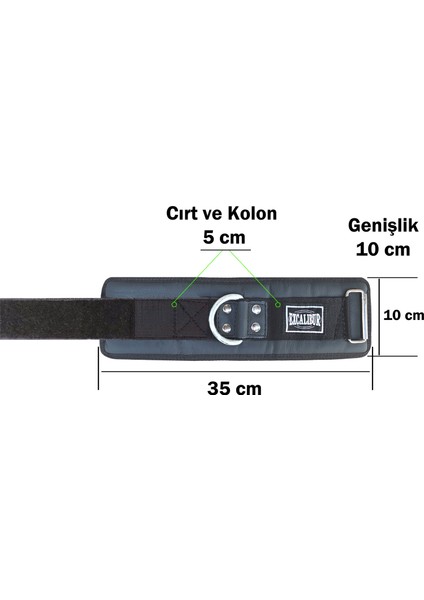 Fitness Hakiki Deri Ayak Bilek Kayışı Siyah Çift fırsatları