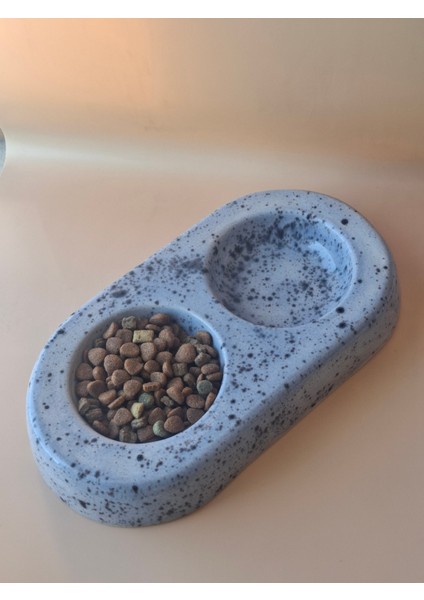 Çift Hazneli Kedi Köpek Seramik Mama Kabı indirimleri