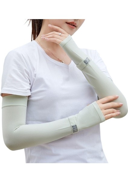 Yüksek Elastik Buz Kılıfları Yazlık Anti-Ultraviyole Kol Koruyucuları Buz Ipek Güneş Koruma Kılıfları (Yurt Dışından)