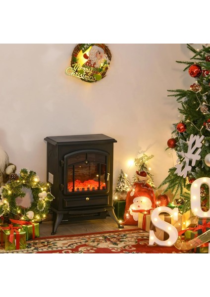 Elektrikli Şömine ,soba, Isıtıcı Fan, Alev Efekti Goodhaustore 1850W