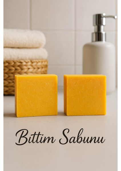 2 Adet Bıttım Sabunu – Kepeğe Karşı Doğal El Yapımı Sabun 110G