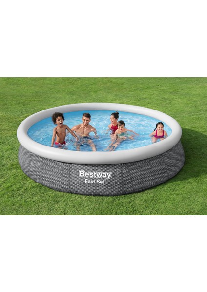 Havuz ,POMPASIZ,366 x 76 Cm,rattan