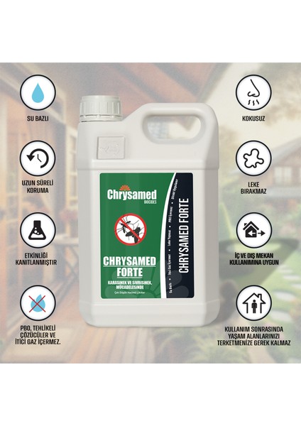 Forte Karasinek Sivrisinek İçin 5 lt Böcek Haşere İlacı fiyatları