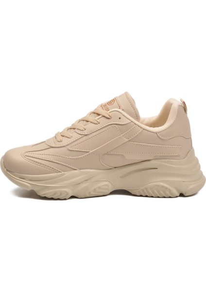 Ekru Bağcıklı Kadın Sneaker DRK171 G fırsatları