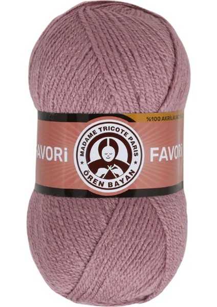Ören Bayan Favori Örgü İpi - Gül Kurusu - 1 Adet - ( Renk Kodu : 127 ) fiyatları
