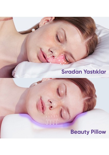 Hers & His Çift Kişilik Yastık Seti (Bej & Siyah Ipek Yastık Kılıflı) fırsatları