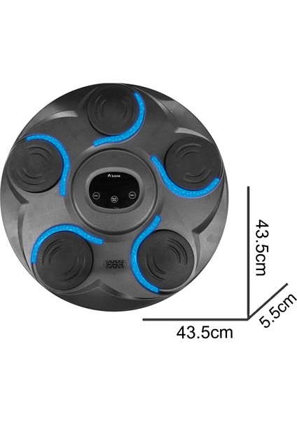 Şarj Edilebilir 7 Farklı Modlu Bluetoothlu Akıllı Müzikli Boks Egzersiz Aleti - 5li fiyatları