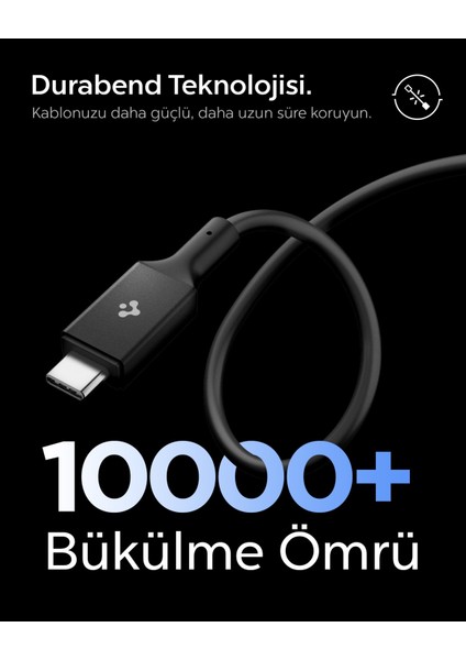 USB-C to USB-C 1.2 Metre Kablo 240W Güç / PPS 2.0 Desteği Super Hızlı Şarj / 40Gbps (E-Marker Çip) Data Aktarım Hızı / 8K Görüntü Aktarım / PD USB4 Gen3 Type-C Ekstra Dayanıklı Black - ACA09461 fiyatları