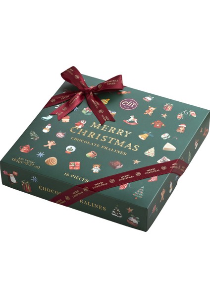 Merry Christmas Yeşil Spesiyal Kutu 158 gr Glutensiz fırsatları