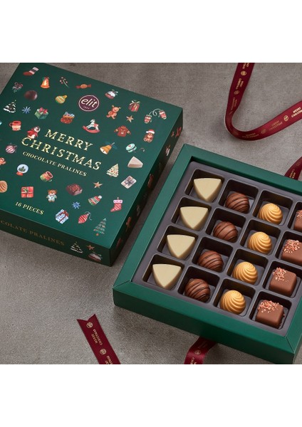 Merry Christmas Yeşil Spesiyal Kutu 158 gr Glutensiz