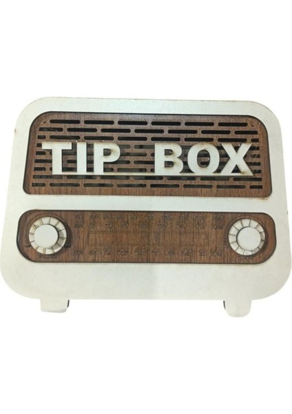 Nostaljik Hoparlör Radyo Görünümlü Ahşap Kumbara Tipbox Tip Box fırsatları