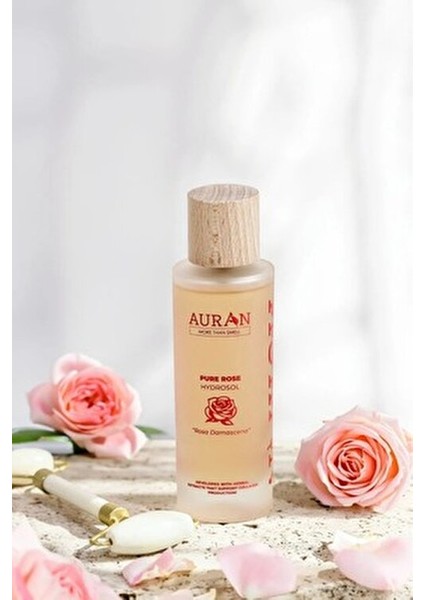 Saf Gül Hidrosolü Aydınlatıcı Etkiyle Tüm Cilt Tipleri İçin 100 ml Tonik