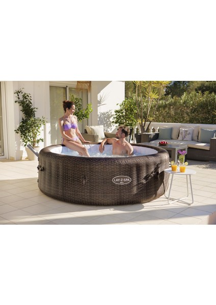 Lay-Z-Spa® Bali Smart Airjet™ 6001P Enerji Tasarruflu Şişme Spa Havuzu, Mobil Uygulama Kontrollü, 5-7 Kişilik fiyatları