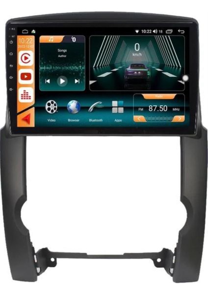 Kia Sorento 2009/2012 Androidauto/carplay Multimedya