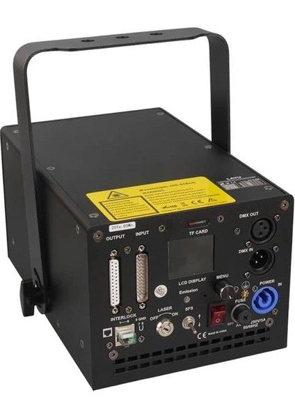 AC-03RGB 3 Watt Rgb Lazer 25KPPS Double Safety Design Sd Card Dmx Ilda Analog fiyatları