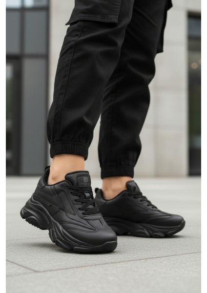 Siyah Bağcıklı Kadın Sneaker DRK171 G modelleri