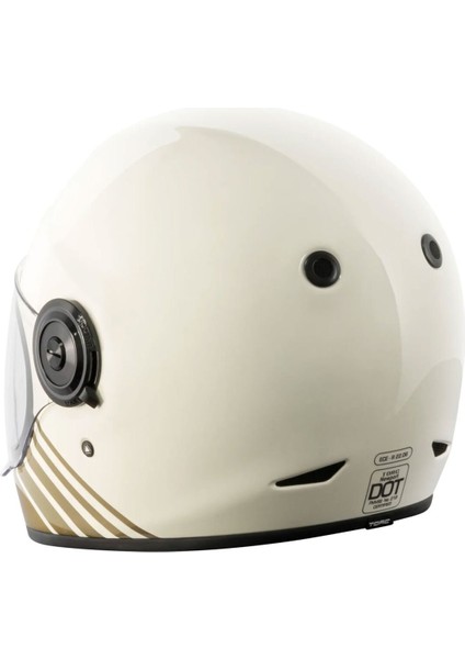 T-1 Newport Breakers Kapalı Motosiklet Kaskı Krem fiyatları