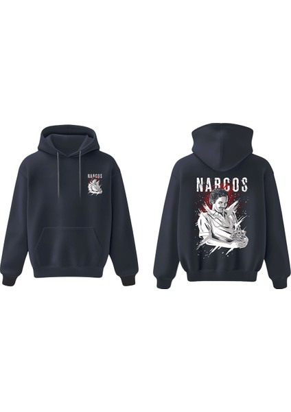 Narcos And Money Oversize Hoodie