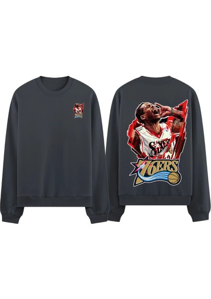 76ERS Iverson Oversize Sweatshirt