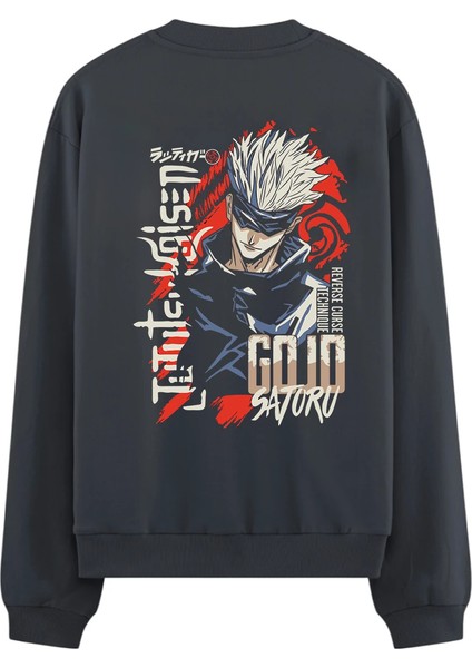 Gojo Satoru | Limit Yok (Limitless) Oversize Sweatshirt