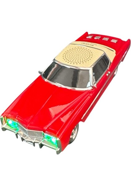 Wster WS-1966 Araba Görünümlü Taşınabilir Kablosuz Bluetooth Hoparlör fırsatları