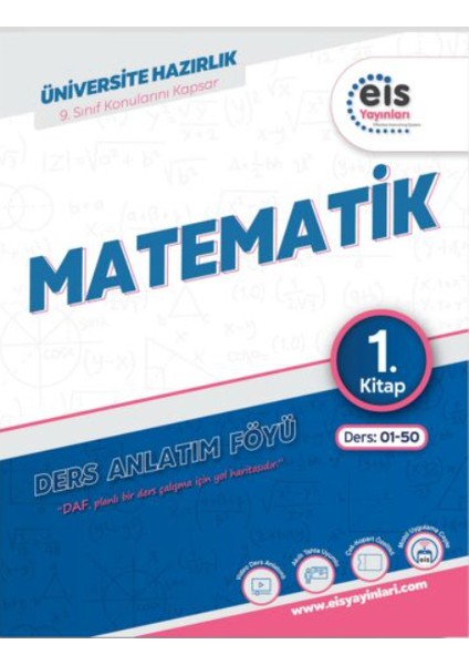 Matematik 1 Daf Mavi Seri Yks Serisi Eis
